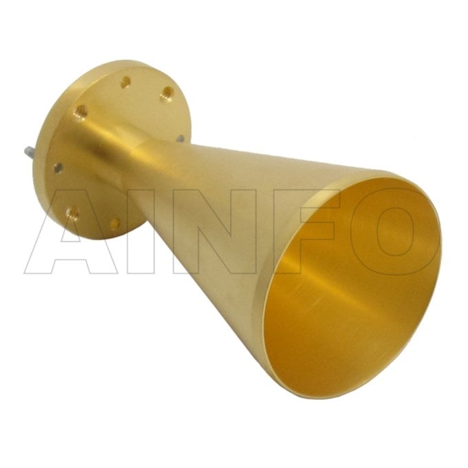Conical Horn with EIA Standard Circular WG Interface