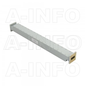 112WPFA-10 WR112 Waveguide Low Power Precision Fixed Attenuator 7.05-10GHz with Two Rectangular Waveguide Interfaces
