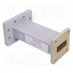 137112WA-101.6 Rectangular to Rectangular Waveguide Transition 7.05-8.2GHz 101.6mm(4inch) WR137 to WR112