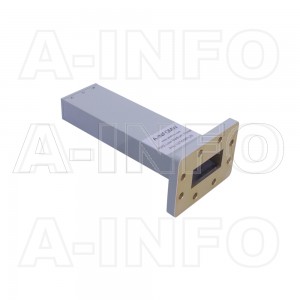 137WMPL25 WR137 Waveguide Low-Medium Power Load 5.85-8.2GHz with Rectangular Waveguide Interface