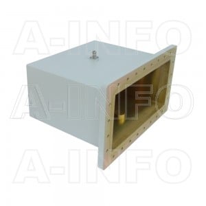 1500WCAN Right Angle Rectangular Waveguide to Coaxial Adapter 0.49-0.75GHz WR1500 to N Type Female