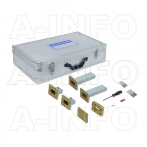 159CLKA2-SRFRF_DP WR159 Standard CLKA2 Series Waveguide Calibration Kits 4.9-7.05GHz with Rectangular Waveguide Interface