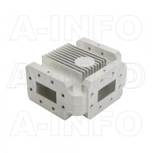 159WCIC-5458-20-200 WR159 Waveguide Circulator 5.4-5.8Ghz with Three Rectangular Waveguide Interfaces 