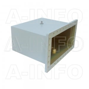 1800WCAN Right Angle Rectangular Waveguide to Coaxial Adapter 0.41-0.62GHz WR1800 to N Type Female