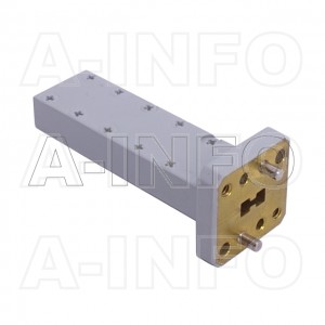 180DRWLPL_Cu WRD180 Double Ridge Waveguide Low Power Load 18-40GHz with Rectangular Waveguide Interface