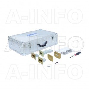 187CLKA1-SRFEF_DP WR187 Standard CLKA1 Series Waveguide Calibration Kits 3.95-5.85GHz with Rectangular Waveguide Interface