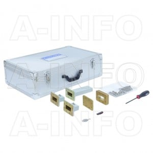187CLKA1-SRFRF_DP WR187 Standard CLKA1 Series Waveguide Calibration Kits 3.95-5.85GHz with Rectangular Waveguide Interface