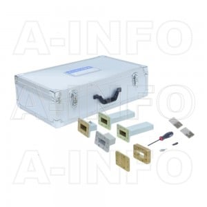 187CLKA2-NRFEF_DP WR187 Standard CLKA2 Series Waveguide Calibration Kits 3.95-5.85GHz with Rectangular Waveguide Interface