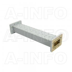187LB-BP-4760-4840_DMDM WR187 Waveguide Band Pass Filter 3.95-5.85Ghz with Two Rectangular Waveguide Interfaces
