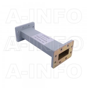 187WAL-200 WR187 Rectangular Straight Waveguide 3.95-5.85GHz with Two Rectangular Waveguide Interfaces