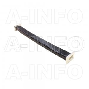 187WF-450_DMDM WR187 Flexible Waveguide 3.95-5.85GHz with Two Rectangular Waveguide Interfaces 