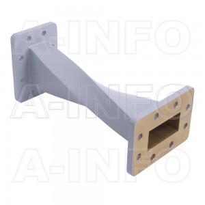 187WTA-200 WR187 Rectangular Twist Waveguide 3.95-5.85GHz with Two Rectangular Waveguide Interfaces