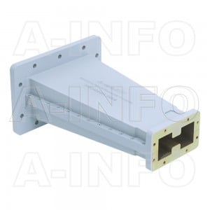 200D430WA-228.6 Double Ridge to Rectangular Waveguide Transition 2-2.6GHz 228.6mm(9inch) WRD200 to WR430