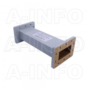 229WAL-200 WR229 Rectangular Straight Waveguide 3.3-4.9GHz with Two Rectangular Waveguide Interfaces