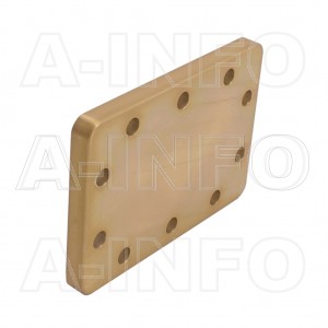 229WS WR229 Waveguide Short Plates 3.3-4.9GHz with Rectangular Waveguide Interface