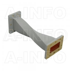 229WTA-250_Cu WR229 Rectangular Twist Waveguide 3.3-4.9GHz with Two Rectangular Waveguide Interfaces