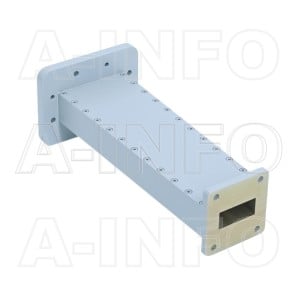 250D112WA-177.8 Double Ridge to Rectangular Waveguide Transition 7.05-7.8GHz 177.8mm(7inch) WRD250 to WR112