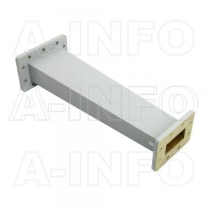 284137WA-254 Rectangular to Rectangular Waveguide Transition 5.85-8.2GHz 254mm(10inch) WR284 to WR137