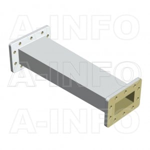 284229WA-279.4 Rectangular to Rectangular Waveguide Transition 3.3-3.95GHz 279.4mm(11inch) WR284 to WR229