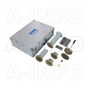 284CLKA1-SRFRF_PB WR284 Standard CLKA1 Series Waveguide Calibration Kits 2.6-3.95GHz with Rectangular Waveguide Interface