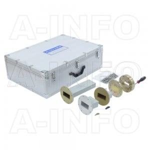 284CLKA1-SRFEF_AP WR284 Standard CLKA1 Series Waveguide Calibration Kits 2.6-3.95GHz with Rectangular Waveguide Interface