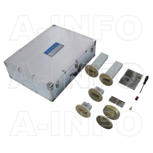 284CLKA2-SRFEF_PB WR284 Standard CLKA2 Series Waveguide Calibration Kits 2.6-3.95GHz with Rectangular Waveguide Interface