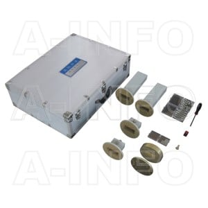 284CLKA2-NRFEF_PB WR284 Standard CLKA2 Series Waveguide Calibration Kits 2.6-3.95GHz with Rectangular Waveguide Interface