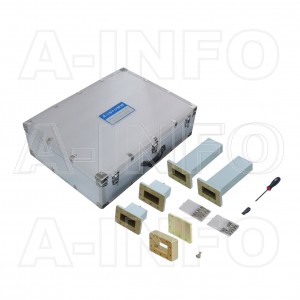 284CLKA2-SEFEF_DP WR284 Standard CLKA2 Series Waveguide Calibration Kits 2.6-3.95GHz with Rectangular Waveguide Interface