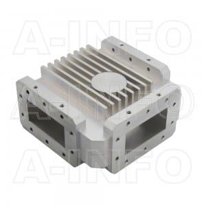 284WCIC-2731-20-1200 WR284 Waveguide Circulator 2.75-3.1Ghz with Three Rectangular Waveguide Interfaces 
