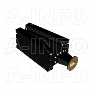 284WHPL3500_AP WR284 Waveguide High Power Load 2.6-3.95GHz with Rectangular Waveguide Interface