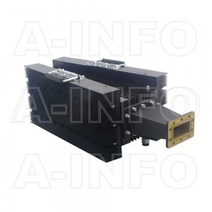 284WHPL3500_DM WR284 Waveguide High Power Load 2.6-3.95GHz with Rectangular Waveguide Interface