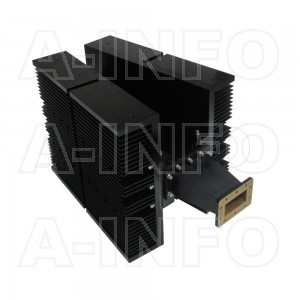 284WHPL5000 WR284 Waveguide High Power Load 2.6-3.95GHz with Rectangular Waveguide Interface