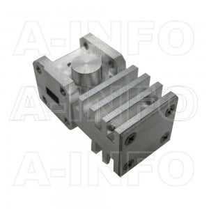 28WISO-270330-18-1 WR28 Waveguide Isolator 27-33Ghz with Two Rectangular Waveguide Interfaces 