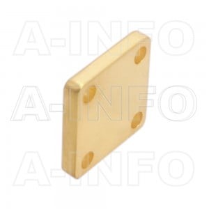 28WS_Cu WR28 Waveguide Short Plates 26.5-40GHz with Rectangular Waveguide Interface