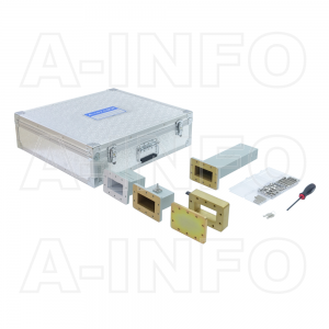 340CLKA1-SRFEF_P0 WR340 Standard CLKA1 Series Waveguide Calibration Kits 2.2-3.3GHz with Rectangular Waveguide Interface