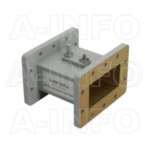 430WHCS-40 WR430 Waveguide Loop Coupler WHCx-XX Type 1.7-2.6GHz 40dB Coupling SMA Female 
