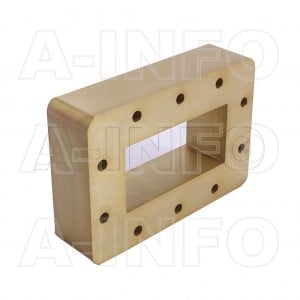 340WSPA14 WR340 Wavelength 1/4 Spacer(Shim) 2.2-3.3GHz with Rectangular Waveguide Interfaces 
