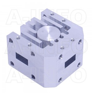 34WCIC-240270-20-50 WR34 Waveguide Circulator 24-27Ghz with Three Rectangular Waveguide Interfaces 