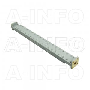 34WPFA-6_Cu WR34 Waveguide Low Power Precision Fixed Attenuator 22-33GHz with Two Rectangular Waveguide Interfaces