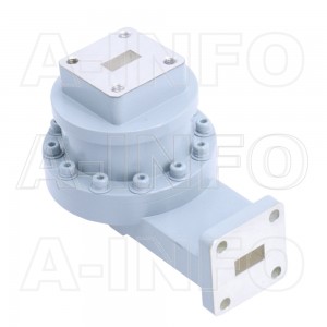 34WRJL-16D_Cu WR34 L-Type Single Channel Waveguide Rotary Joint 24-30GHz with Two Rectangular Waveguide Interfaces