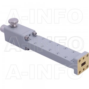 34WSL_Cu_P0 WR34 Waveguide Sliding Load 22-33GHz with Rectangular Waveguide Interface