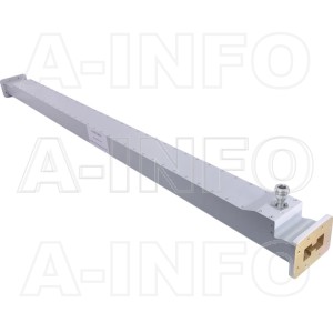 350DRWCN-10 WRD350 Double Ridge Waveguide High Directional Coupler DRWCx-XX Type 3.5-8.2GHz 10dB Coupling N Type Female 