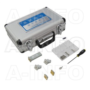 42CLKB1-KEFEF_P0 WR42 Standard CLKB1 Series Waveguide Calibration Kits 18-26.5GHz with Rectangular Waveguide Interface