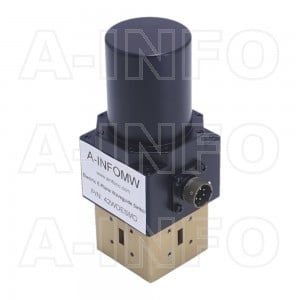 42WDESMD WR42 Rectangular Waveguide DPDT Latching Switch 18-26.5GHz E plane with four Rectangular Waveguide Interfaces