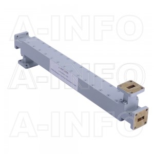 42WDXC-10 WR42 Waveguide High Directional Coupler WDXC-XX Type E-Plane Bend 18-26.5GHz 10dB Coupling with Four Rectangular Waveguide Interfaces 