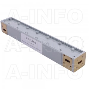 42WDXCHB-30 WR42 Waveguide High Directional Coupler WDXCHB-XX Type H-Plane Bend 18-26.5GHz 30dB Coupling with Four Rectangular Waveguide Interfaces 