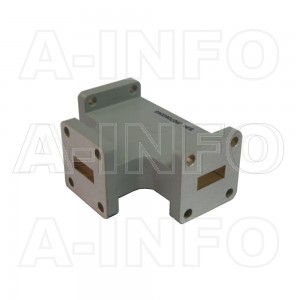 51WHT WR51 Waveguide H-Plane Tee 15-22GHz with Three Rectangular Waveguide Interfaces