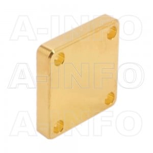 42WS_Cu WR42 Waveguide Short Plates 18-26.5GHz with Rectangular Waveguide Interface