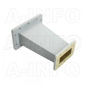 430284WA-203.2 Rectangular to Rectangular Waveguide Transition 2.6-3.95GHz 203.2mm(8inch) WR430 to WR284