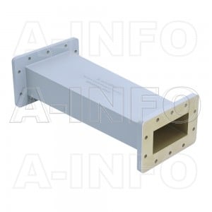 430340WA-330.2 Rectangular to Rectangular Waveguide Transition 2.2-2.6GHz 330.2mm(13inch) WR430 to WR340